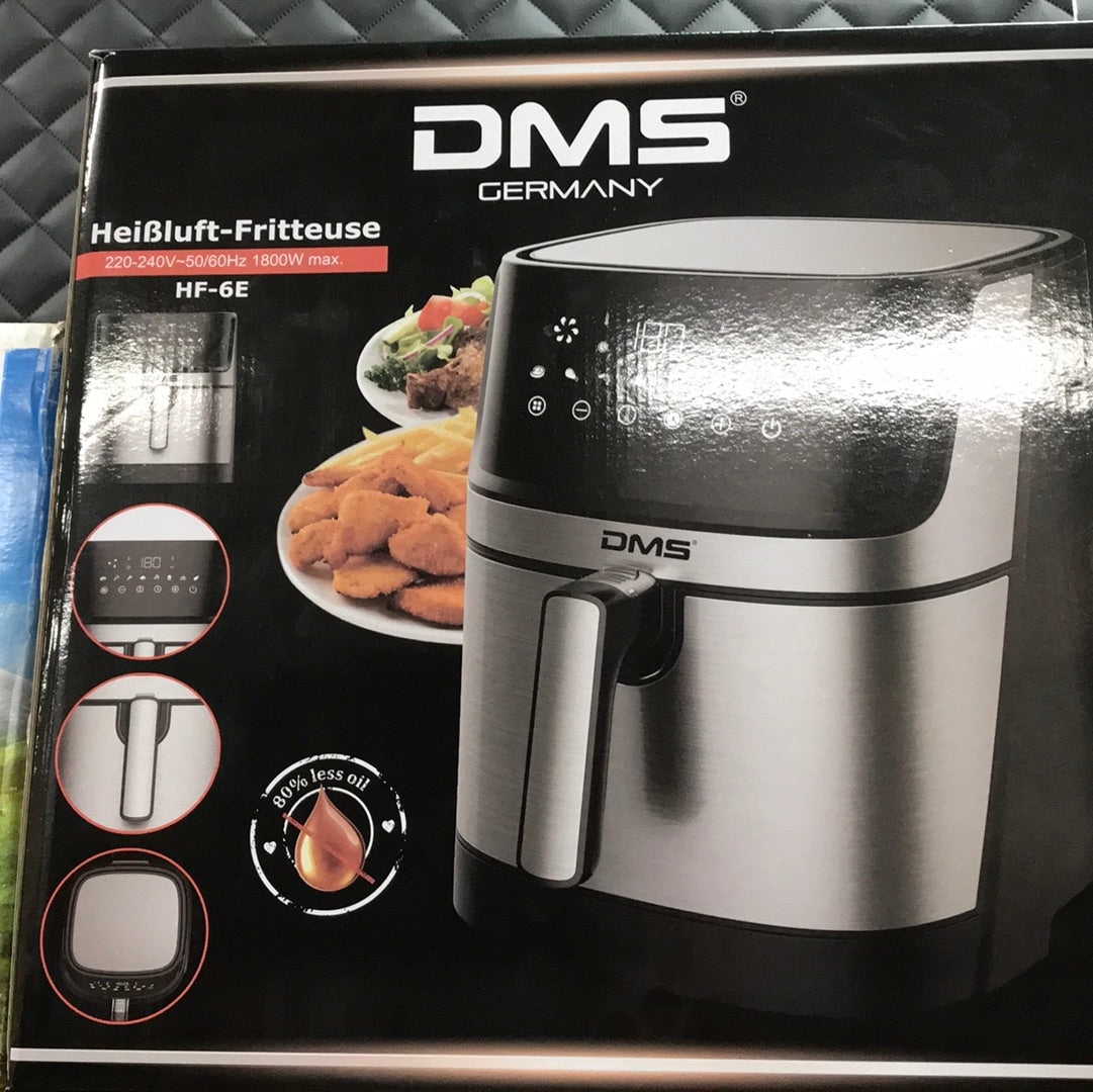DMS Heißluft Fritteuse hf-6s inkl. versand