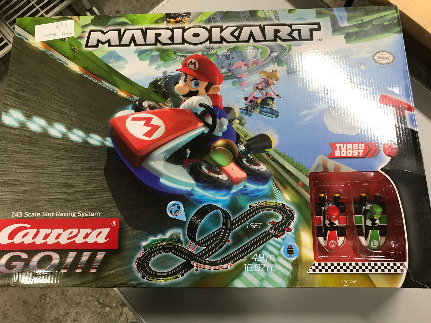 Box 46 Carrera Mariokart Wiesi