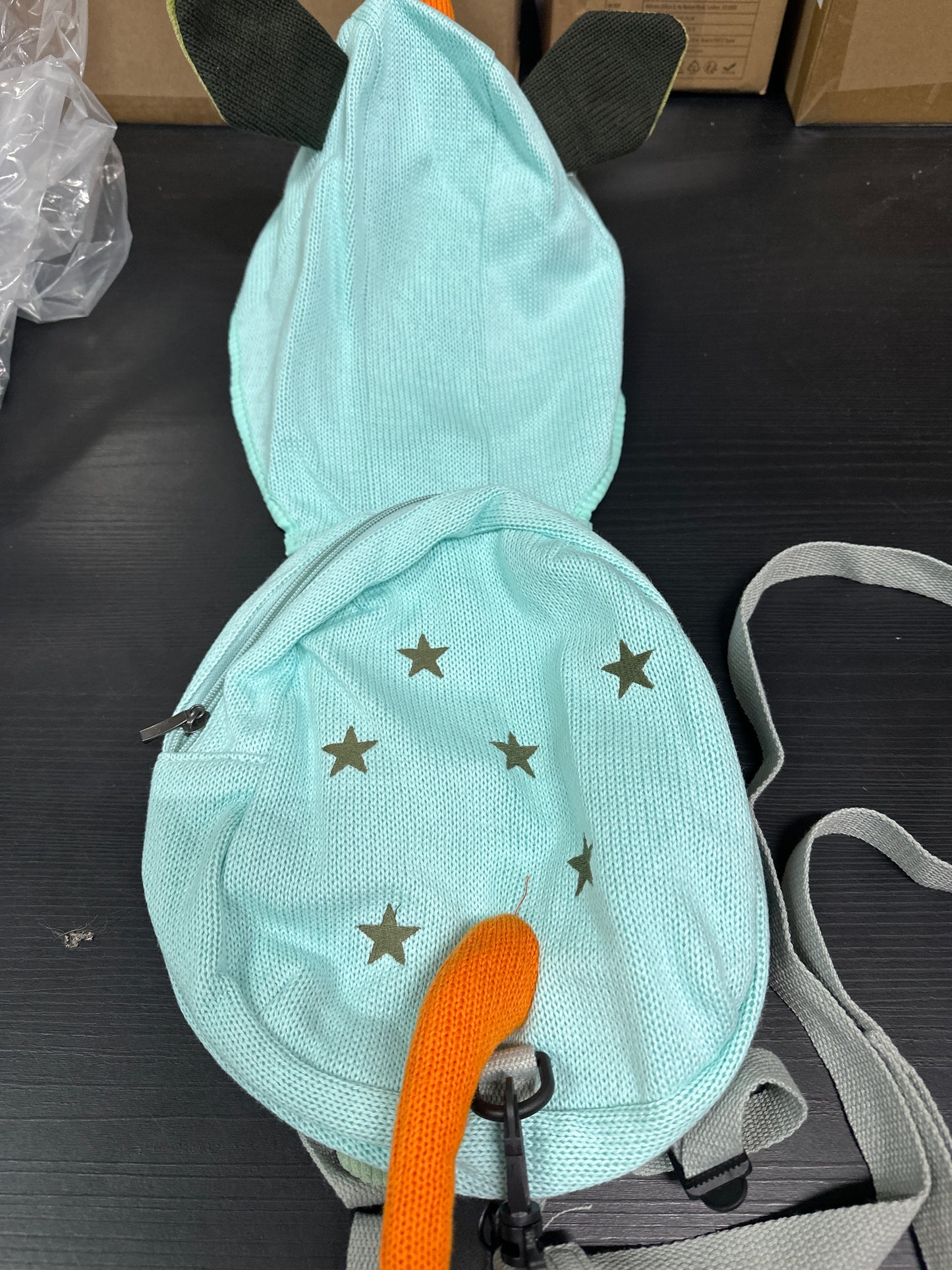 Kinder Rucksack mit Kapuze