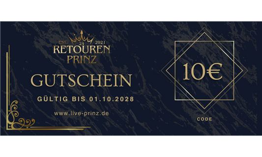 RetourenPrinz Gutscheine – Das flexible digitale Geschenk für jeden Anlass!
