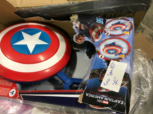 Box 7 Captain America Schild tinchen